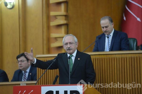 Kılıçdaroğlu CHP grup toplantısında konuştu