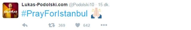 Spor dünyasından teröre tepki!