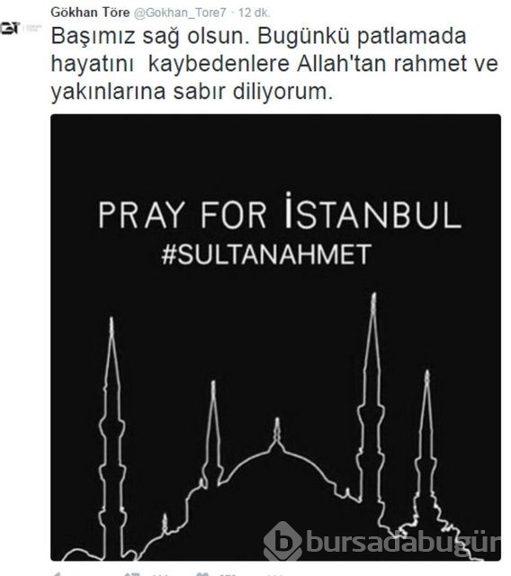 Spor dünyasından teröre tepki!