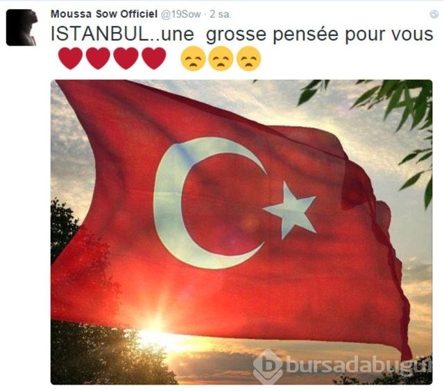Spor dünyasından teröre tepki!