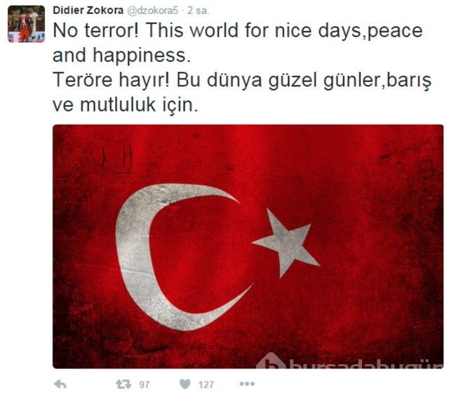 Spor dünyasından teröre tepki!