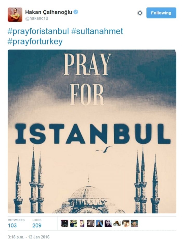 Spor dünyasından teröre tepki!