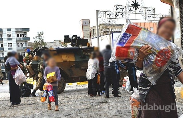 Silopi'de Mehmetçik'ten şefkat eli