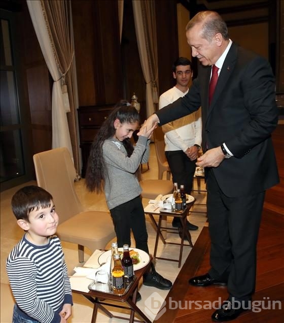 Cumhurbaşkanı Erdoğan'ın kabulü