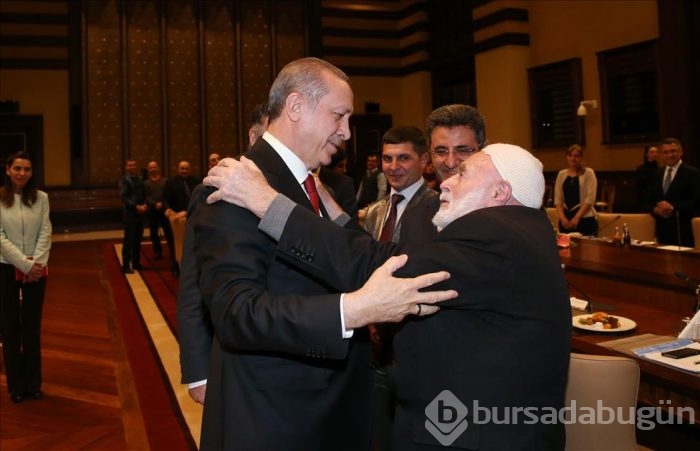 Cumhurbaşkanı Erdoğan'ın kabulü