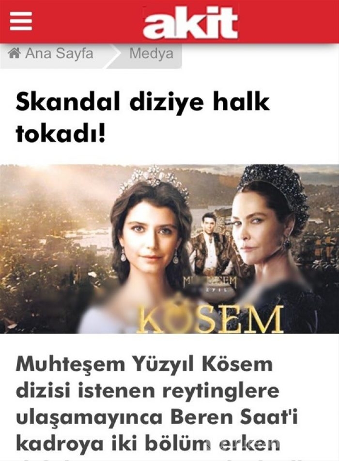 Akit'ten şok sansür
