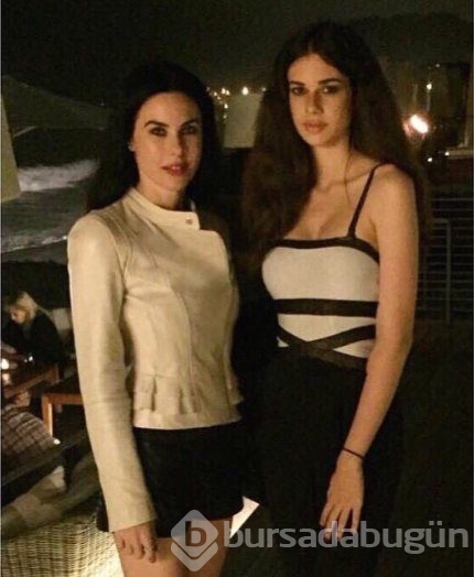 Kızı manken oldu