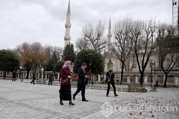 Başbakan Davutoğlu Sultanahmet'te