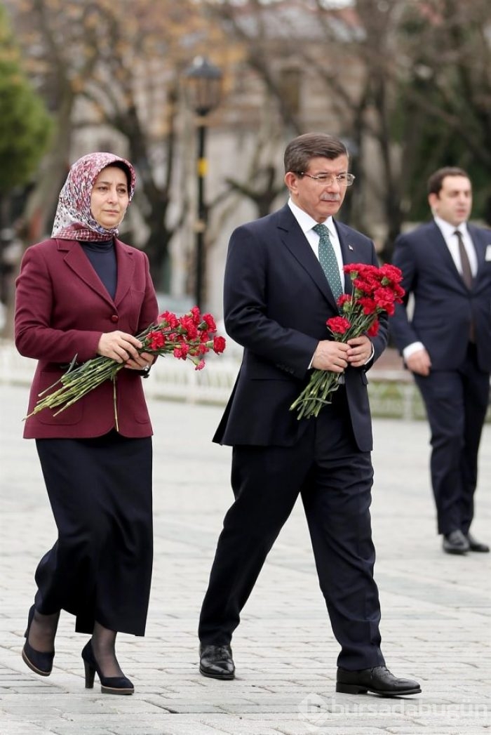 Başbakan Davutoğlu Sultanahmet'te