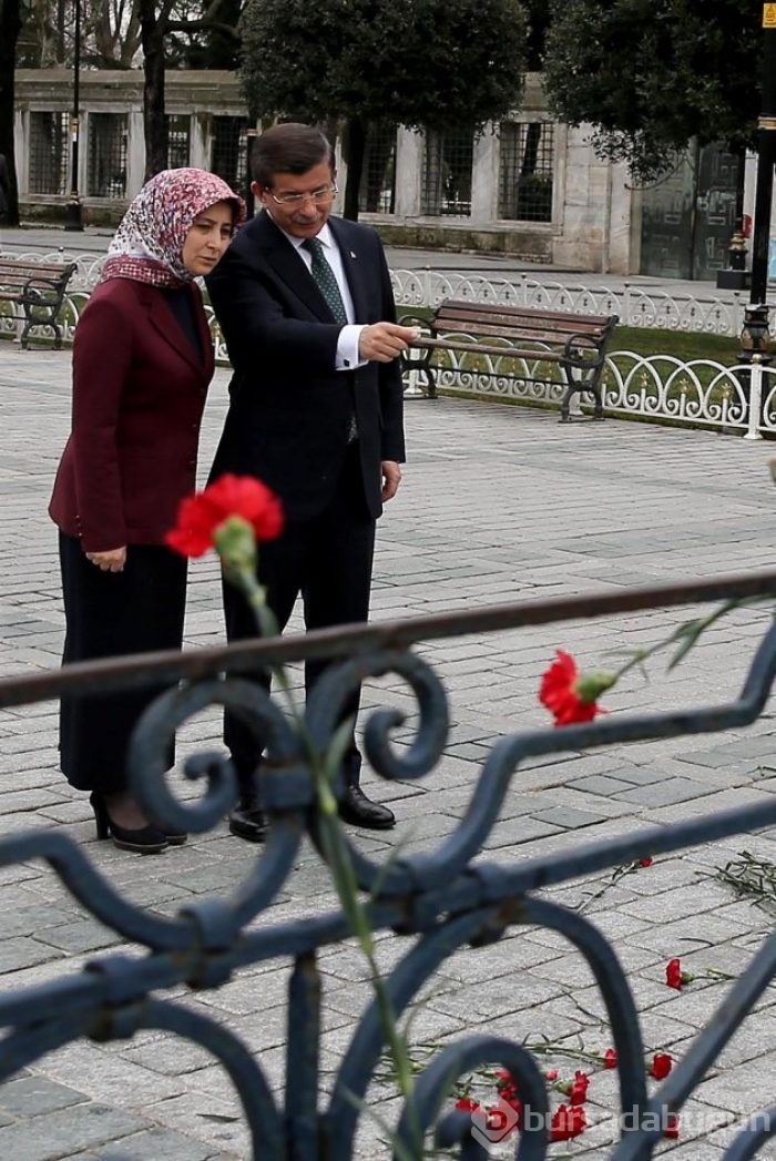 Başbakan Davutoğlu Sultanahmet'te