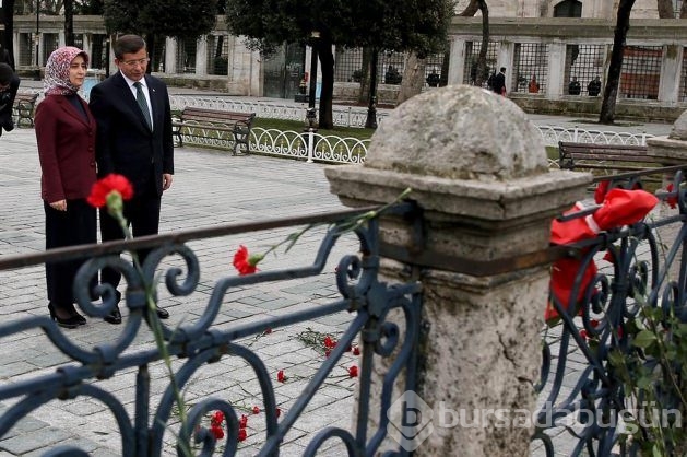 Başbakan Davutoğlu Sultanahmet'te