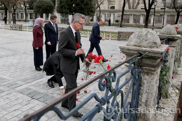 Başbakan Davutoğlu Sultanahmet'te