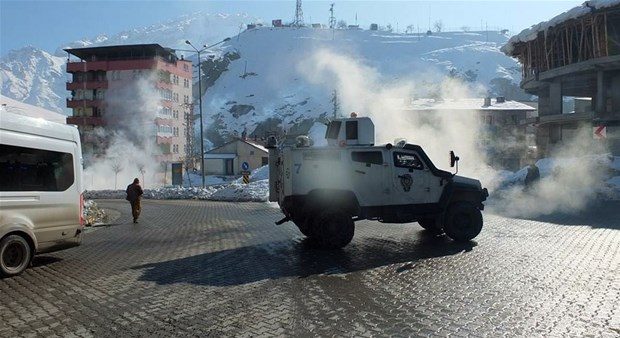 Hakkari'de olaylar çıktı