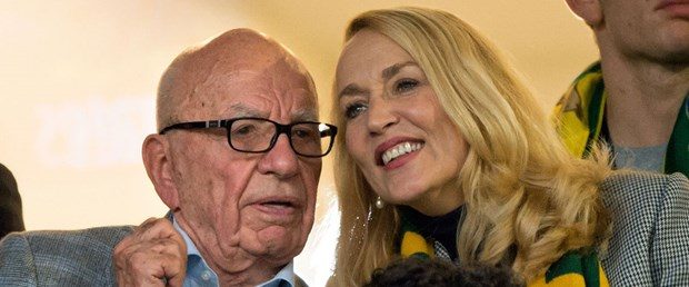 Medya patronu Rupert Murdoch nişanlandı
