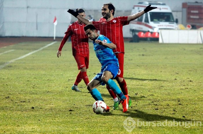 Boluspor-Bursaspor maçından kareler