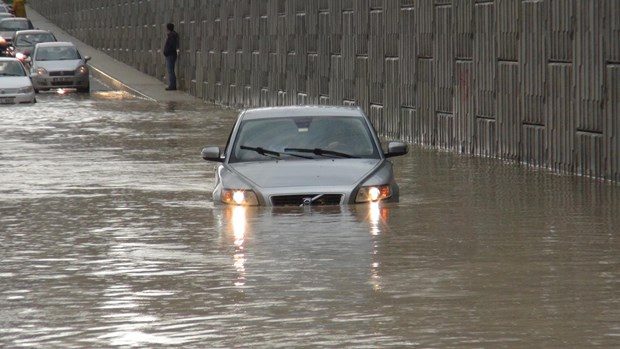 Canını zor kurtardı!