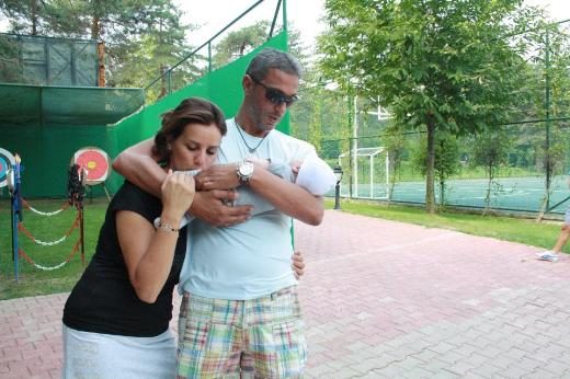 Esra Erol oğullarıyla poz verdi

