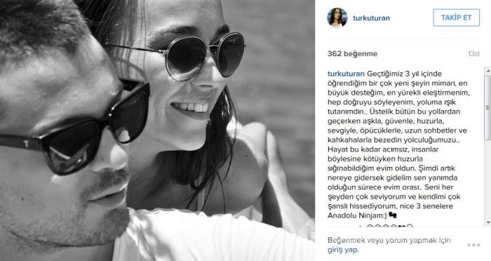 'Sen benim evim oldun'