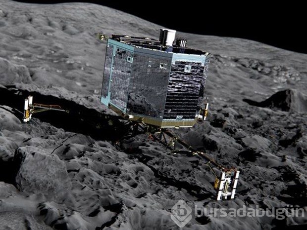 Philae, kuyruklu yıldızda su buldu