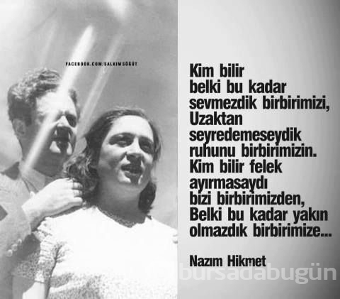 Nazım Hikmet şiirlerle anıldı...