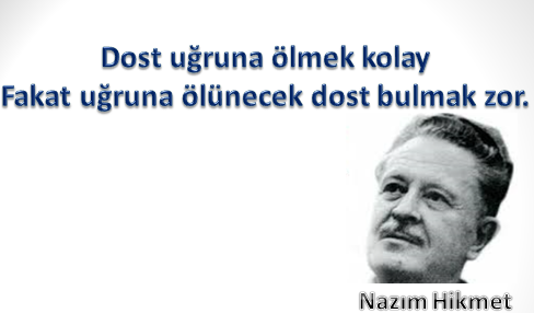 Nazım Hikmet şiirlerle anıldı...