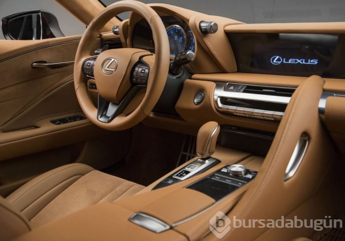 BMW 6'ya yeni rakip: Lexus LC 500 2017

