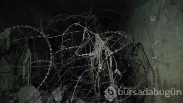 Teröristlerin kazdığı 40 metrelik tünel!