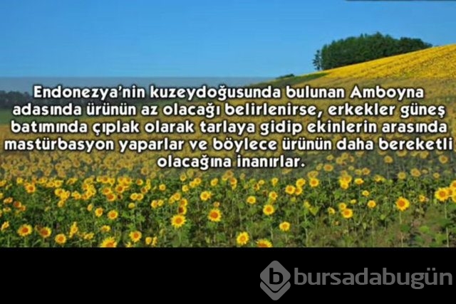 Dünyanın en iğrenç 10 geleneği
