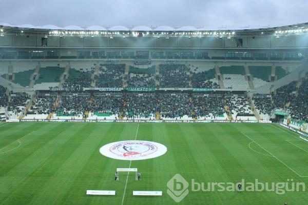 Bursaspor - Trabzonspor maçından kareler	
