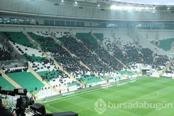 Bursaspor - Trabzonspor maçından kareler	
