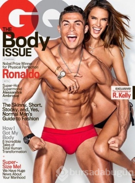 Cristiano Ronaldo ve Alessandra Ambrosio aynı karede