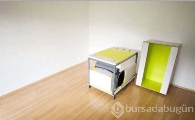 Bir kutuda bir oda saklı
