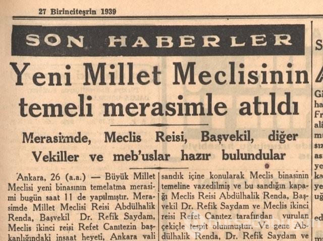 TBMM'NİN en eski hali	