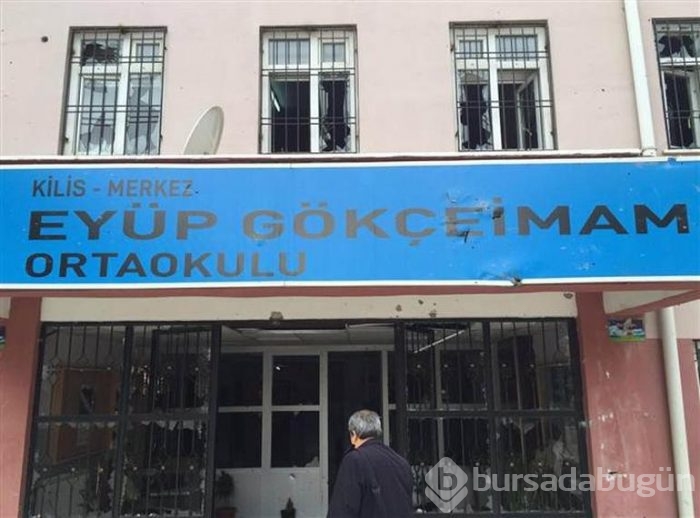 Kilis'te okulda patlama!