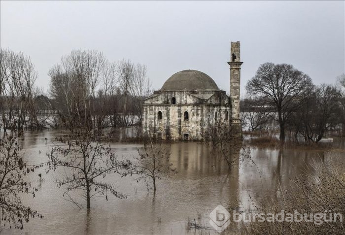 Tunca ve Meriç nehirlerindeki debi yükselişi sürüyor