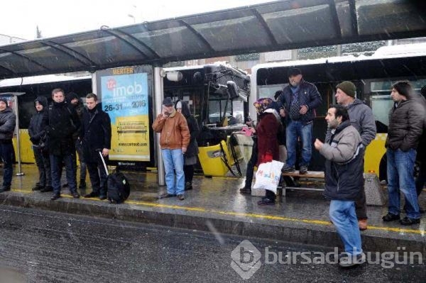 Metrobüs kazası!