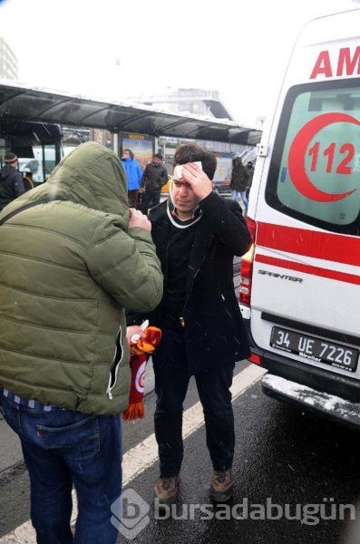 Metrobüs kazası!