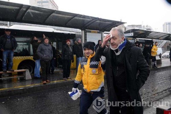 Metrobüs kazası!