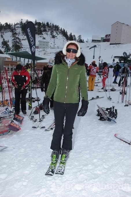 Pınar Altuğ, Kartalkaya'da!