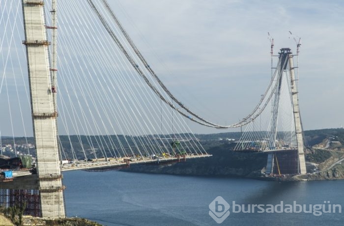 3. Köprü Mayıs'ta bitiyor, Temmuz'da açılıyor