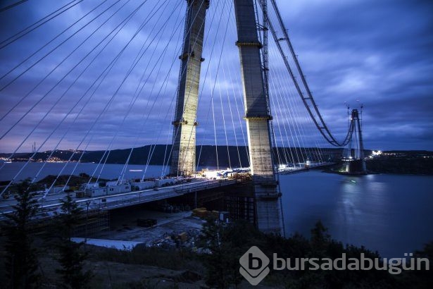 3. Köprü Mayıs'ta bitiyor, Temmuz'da açılıyor