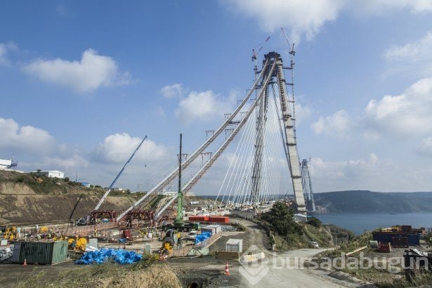3. Köprü Mayıs'ta bitiyor, Temmuz'da açılıyor