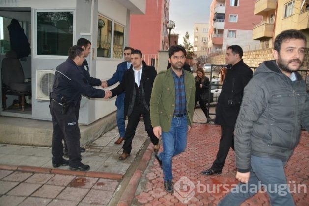Siirtli gençler polise moral ziyaretinde bulundu