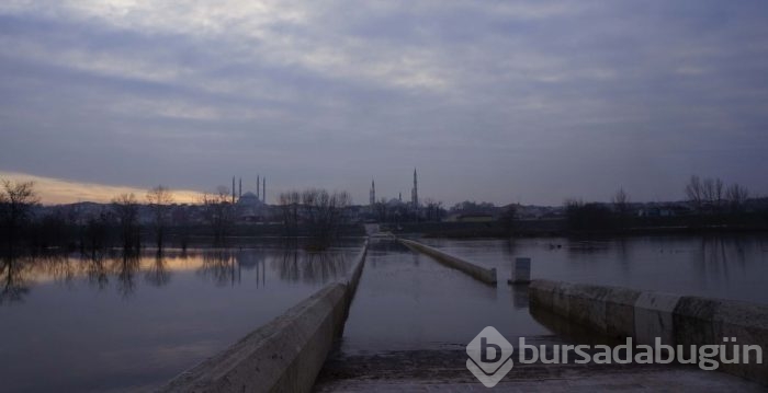 Meriç Nehri'nin debisi düşmeye başladı