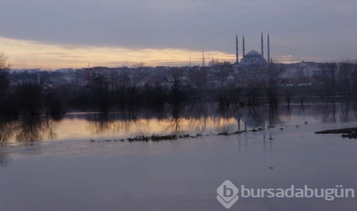 Meriç Nehri'nin debisi düşmeye başladı