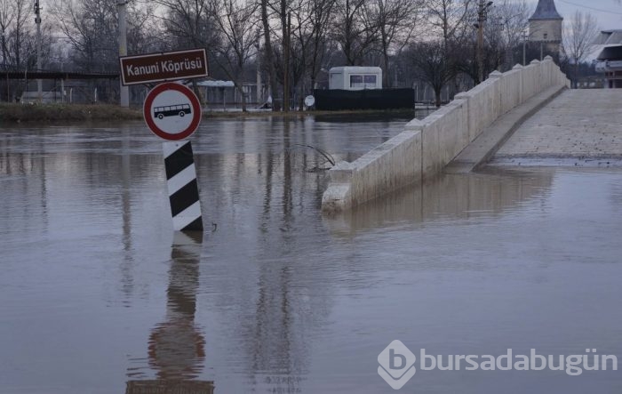 Meriç Nehri'nin debisi düşmeye başladı