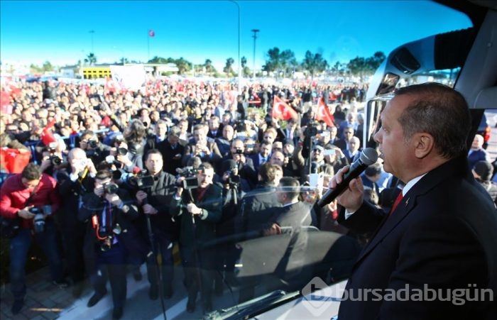 Cumhurbaşkanı Erdoğan Antalya'da