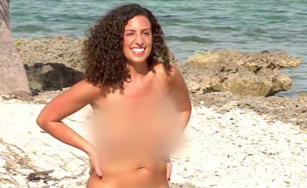 Çıplak Survivor şoku