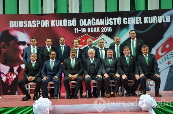 Bursaspor başkanını seçti
