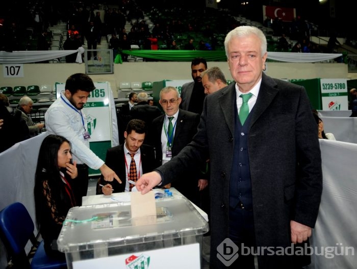 Bursaspor başkanını seçti